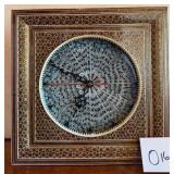 N3 - HANDCRAFTED PERSIAN WALL CLOCK (O16)