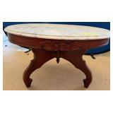 N3 - COFFEE TABLE WITH MARBLE TOP (G177)
