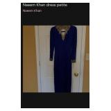 S3 - VINTAGE BLUE EVENING GOWN (A11)