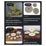 S3 - VINTAGE LENOX DISHWARE (K31)