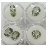 29.88CT GREEN AMETHYST GEMSTONES