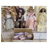 S3 - FIVE COLLECTIBLE DOLLS (L160)