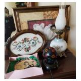 S3 - FRAMED ART, HURRICANE LAMP, DISCO LIGHT (E22)