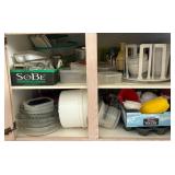 S3 - LOT OF FOOD STORAGE CONTAINERS, BAKEWARE