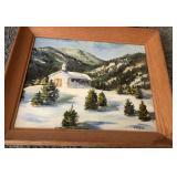 S3 - J. ZIEGLER ART FRAMED 19X23" (H89)