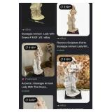 S3 - G.ARMANI COLLECTIBLE STATUETTE 13"T (L24)