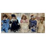 S3 - FIVE COLLECTIBLE DOLLS (L157)