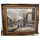 S3 - A. BROURE ART FRAMED W/ COA 26X30" (A2)