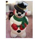339 - SNOWMAN CHRISTMAS DECORATION 32"T (N1)