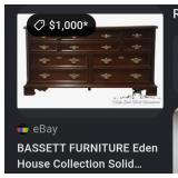 S3 - BASSETT DRESSER WITH MIRROR (E11)