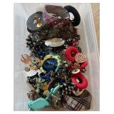 S3 - BIN OF COSTUME JEWELRY (J35)