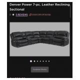 S3 - SECTIONAL RECLINER SOFA (F37)