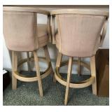 S3 - PAIR OF MATCHING BAR STOOLS (F47)