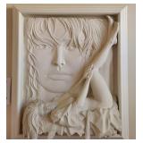 S3 - BILL MACK BONDED SAND RELIEF SCULPTURE