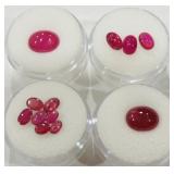 16.83CT CABOCHON RUBY GEMSTONES