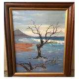 S3 - M. WARREN ART FRAMED (H91)