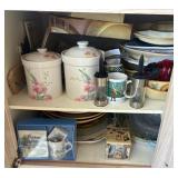 S3 - CANISTERS, MUG GIFT SET, PLATES, MORE (K38)