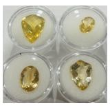 34.30CT CITRINE GEMSTONES