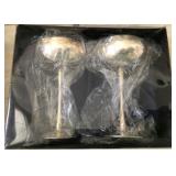S3 - SILVER CHAMPAGNE GLASSES (H17)