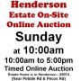 WELCOME TO OUR SUN @10am ONLINE PUBLIC AUCTION