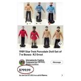 SW - LOT OF VINTAGE STAR TREK FIGURES (L38)