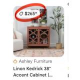 43 - NEW WMC LINON HOME DECOR CABINET