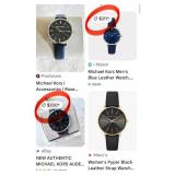 714 - MICHAEL KORS WATCH (BLACK DIAL) (B19)
