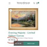 SW - THOMAS KINKADE ARTWORK WITH COA (P36)