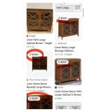 43 - NEW WMC TWO-DOOR ACCENT CABINET