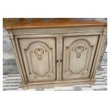 11 - CHARMING RUSTIC ACCENT CABINET
