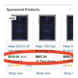 16 - HALER BEVERAGE COOLER