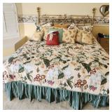 20 - LUXURY FLORAL BEDDING SET