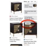 43 - NEW WMC COAST TO COAST TWO-DRAWER CHEST