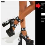 J3 - PAIR OF PLATFORM BOOTS (L151)