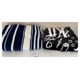 J3 - LOT OF TWO THROW BLANKETS (R60)