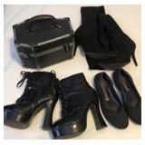 J3 - PLATFORM BOOTS, SHOES, PURSES (M124)