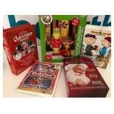 J3 - LOT OF CHRISTMAS MOVIES & DECORATIONS (R238)