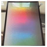 J3 - RAINBOW PRISM JIGSAW PUZZLE FRAMED (L213)