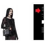 J3 - "BOOK FOR THE WICKED" SHOULDER BAG (N46)