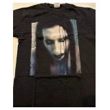 J3 - VINTAGE MARILYN MANSON SHIRT SIZE M (A14)