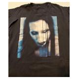 J3 - VINTAGE MARILYN MANSON SHIRT SIZE M (A15)