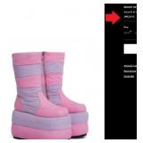 J3 - PAIR OF PLATFORM BOOTS (L107)