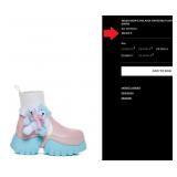 J3 - TEDDY BEAR X MELANIE MARTINEZ BOOTS SIZE 9