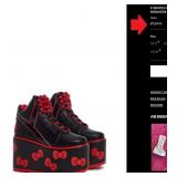 J3 - YRU SHOES X HELLO KITTY PLATFORM SNEAKERS