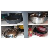 J3 - COOKWARE, MIXING BOWLS, POPCORN POPPER