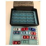J3 - RACING CHAMPIONS COLLECTORS CASE W/ CARS
