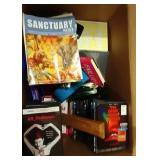 J3 - LOT OF BOOKS, MAGAZINES, DVDS (R106)