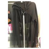 J3 - CURRENT MOOD HOODED WRAP SIZE M (L34)