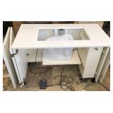 J3 - BROTHER SEWING MACHINE WITH CABINET (L127)