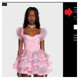J3 - DOLL FALLEN ANGEL DAMSEL DRESS SIZE S(M12